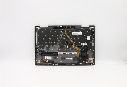 Lenovo Yoga X1 4th Keyboard Palmrest Top Cover US International Grey 5M10V24919