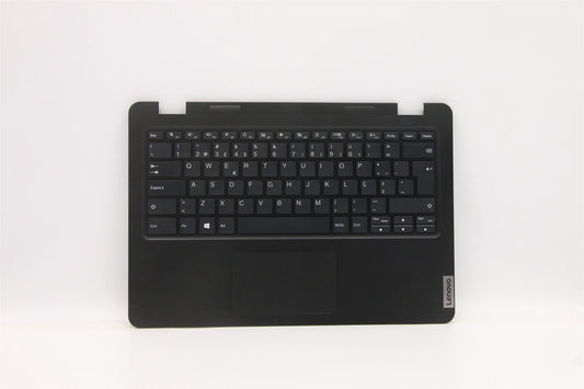 Lenovo 14W Gen 2 Palmrest Cover Keyboard Portuguese Black 5M11C87703