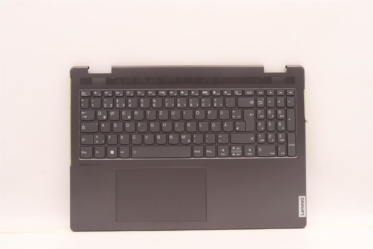 Lenovo IdeaPad 7 16IAP7 Palmrest Cover Touchpad Keyboard German 5CB1J01901