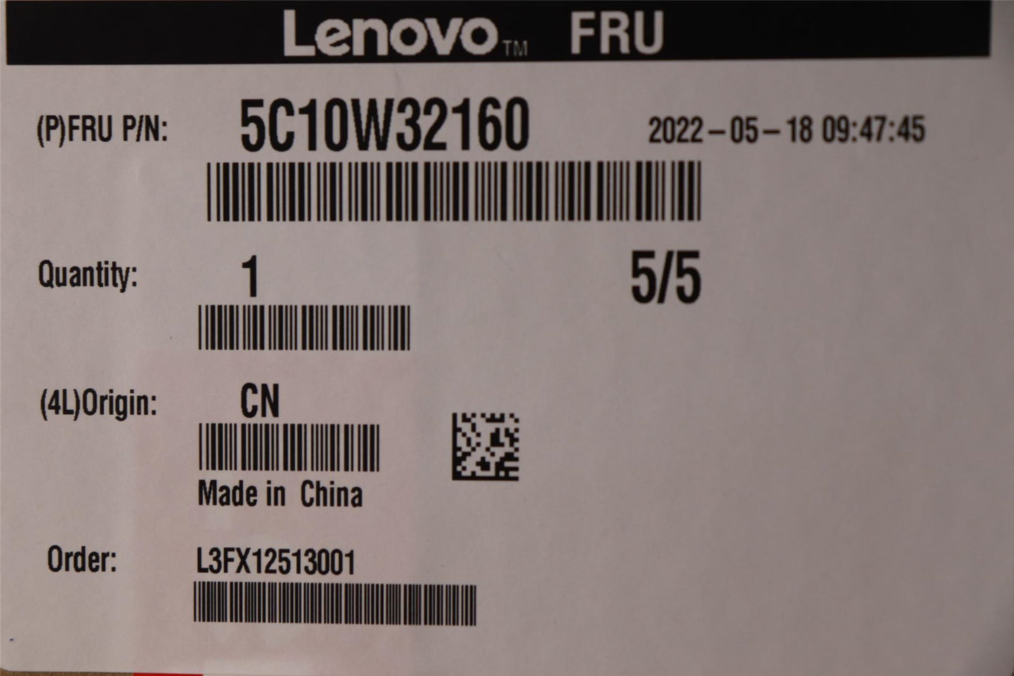 Lenovo Nvidia Jetson Xavier NX TW 5C10W32160