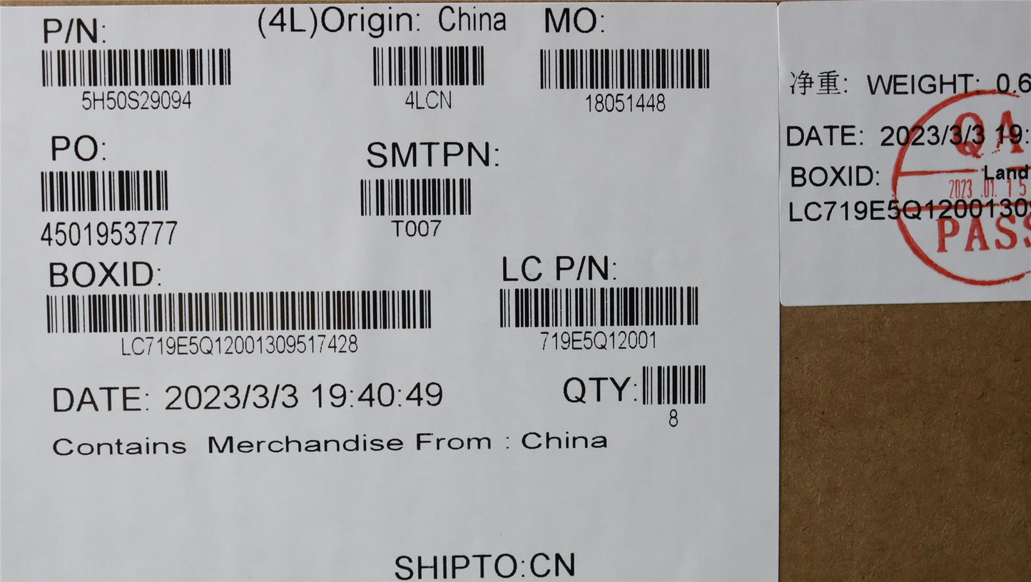 Lenovo Hinge L 82YT HINGE_ASSY (L+R) 5H50S29094