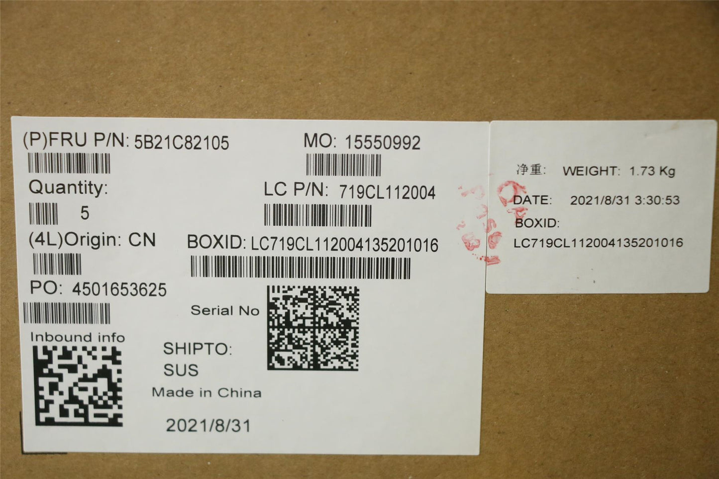 Lenovo 5 17ITH6 Motherboard Mainboard DIS intelI711800H 5B21C82105