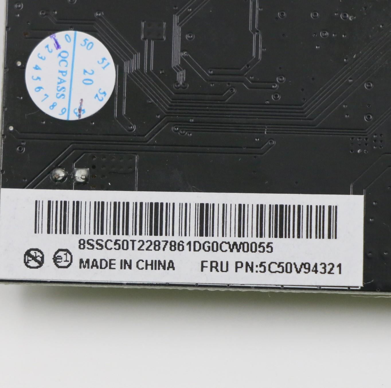 Lenovo CARDPOP Rear Type C FH USB-C USB 3.1 PCIe PCI Board 5C50V94321
