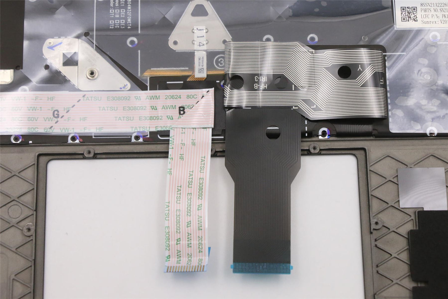 Lenovo MECH_ASM KBD W/C BUL BKLT(CHY) UK BK 5M11C47885