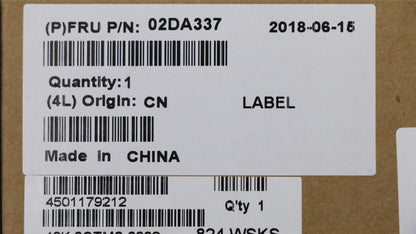 Lenovo LABEL Kylo FRU GEO Label Kit,BK 02DA337