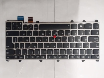 Lenovo Yoga 370 Keyboard Spanish Silver Backlit 01EN437