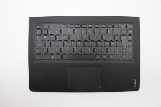 Lenovo Yoga 900-13ISK Palmrest Cover Touchpad Keyboard Nordic Black 5CB0K48445