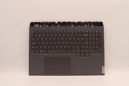 Lenovo Legion 5 16ARH7H Palmrest Touchpad Cover Keyboard US Grey 5CB1H71046