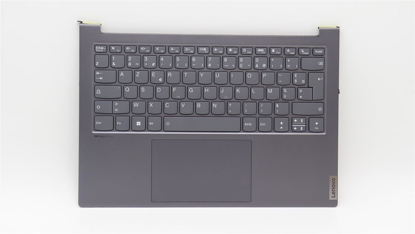 Lenovo Yoga 7 14ARH7 Palmrest Cover Touchpad Keyboard French 5CB1J51049