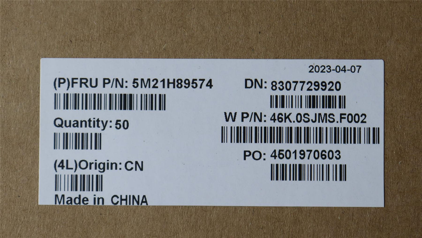 Lenovo MECHANICAL FRU Base Misc PKG Talos2.0 5M21H89574