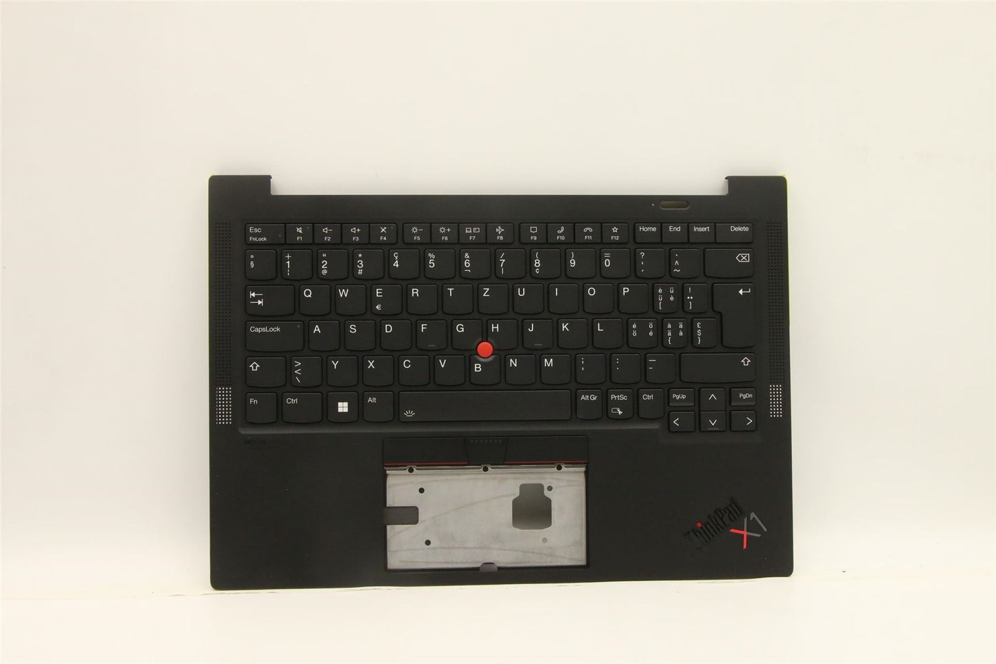 Lenovo Carbon X1 9th Keyboard Palmrest Top Cover German Black 5M11C53293