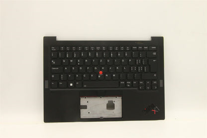 Lenovo Carbon X1 9th Keyboard Palmrest Top Cover German Black 5M11C53293