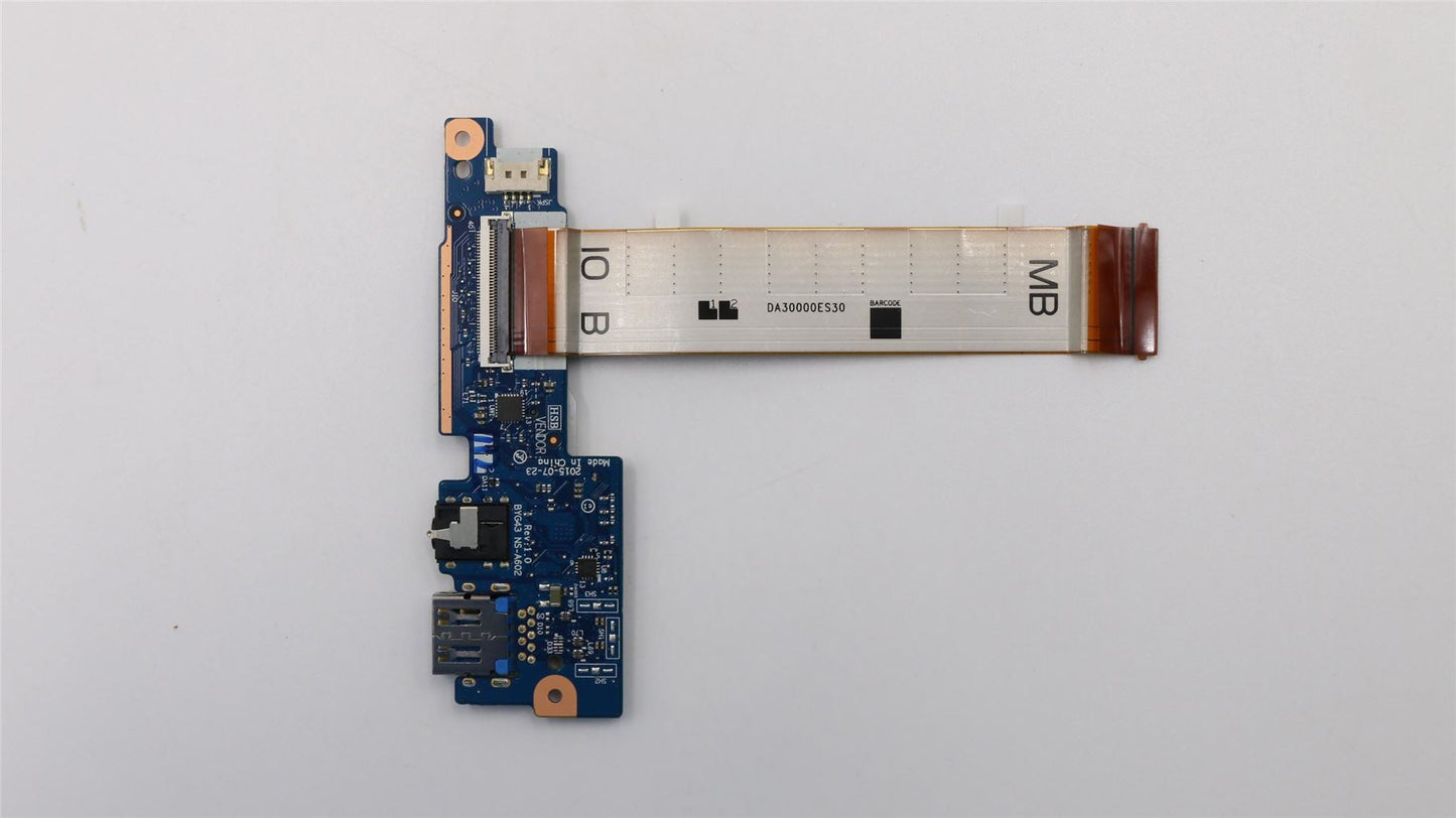 Lenovo Yoga 700-14ISK SD Card Reader USB Audio Port Board 5C50K61110