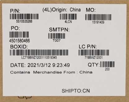 Lenovo ScrewL 82KB 2.5D 3.5L K 5D 0.5T 5S10S35288