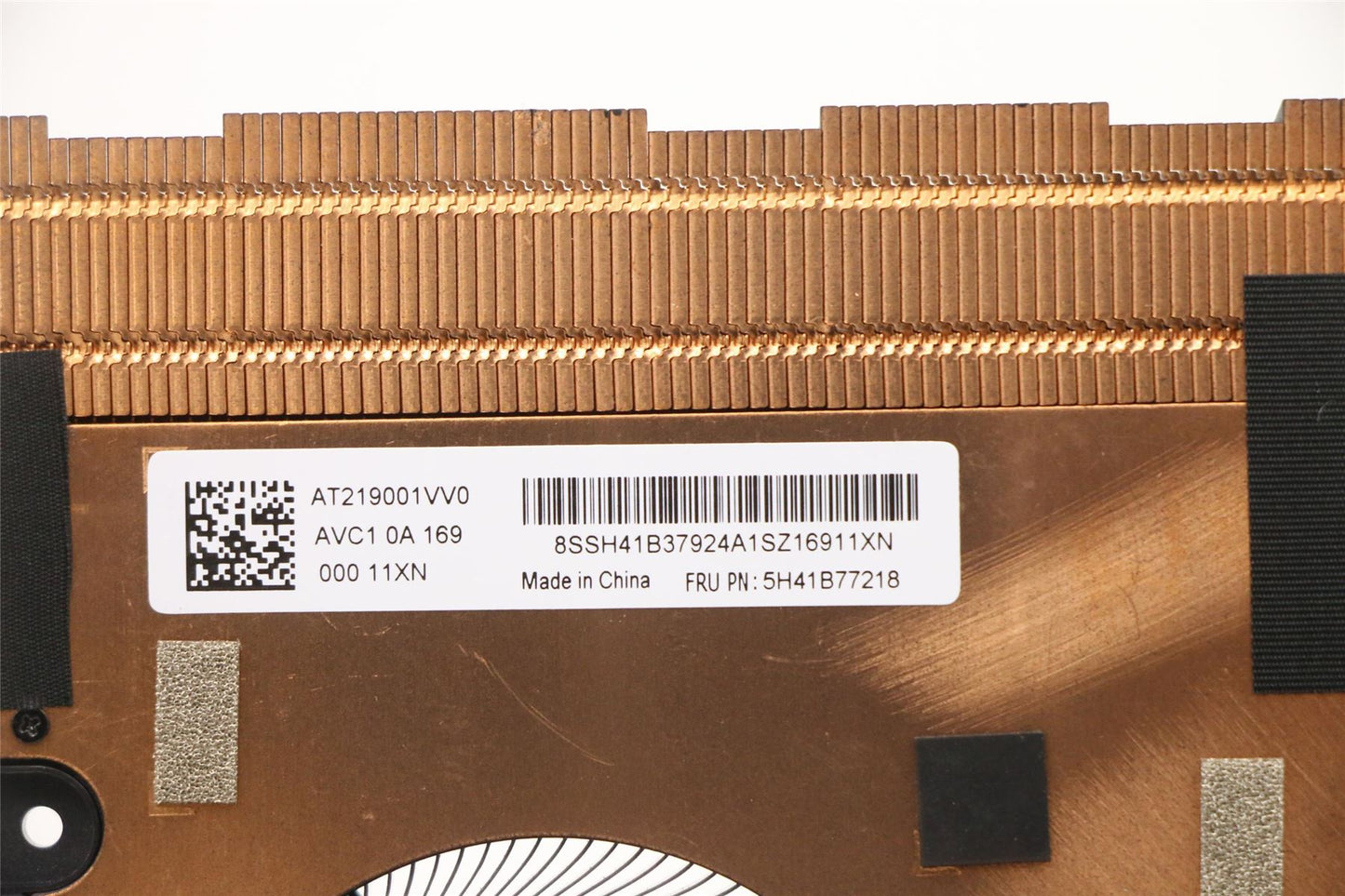 Lenovo ThinkPad T15p Gen 2 P15v Gen 2 Thermal Heatsink Cooling Fan 5H41B77219