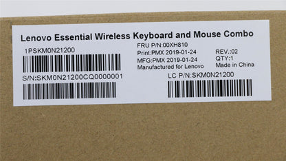 Lenovo WL KM Calliope BK GER 00XH810