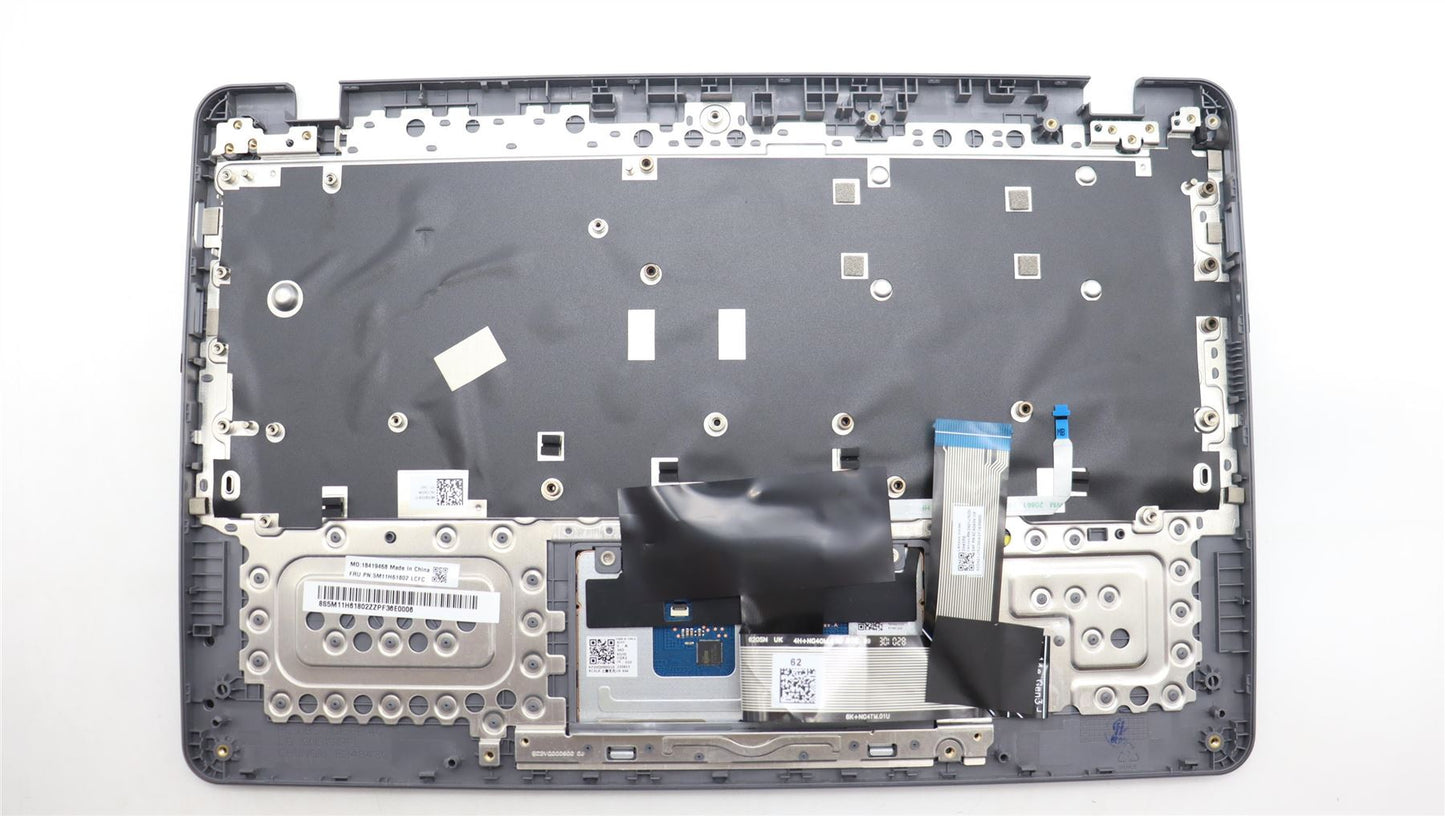 Lenovo 14e Gen3 Keyboard Palmrest Top Cover Italian Black 5M11H61802