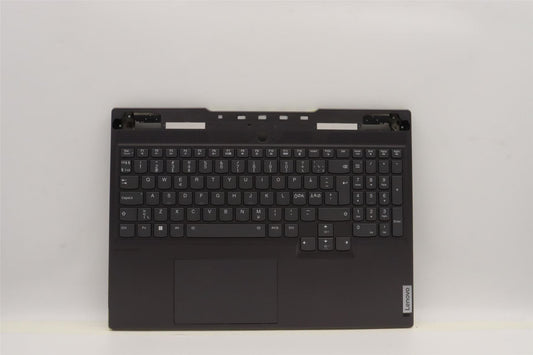 Lenovo S7 16IAH7 Palmrest Cover Touchpad Keyboard Nordic Storm Grey 5CB1J04332