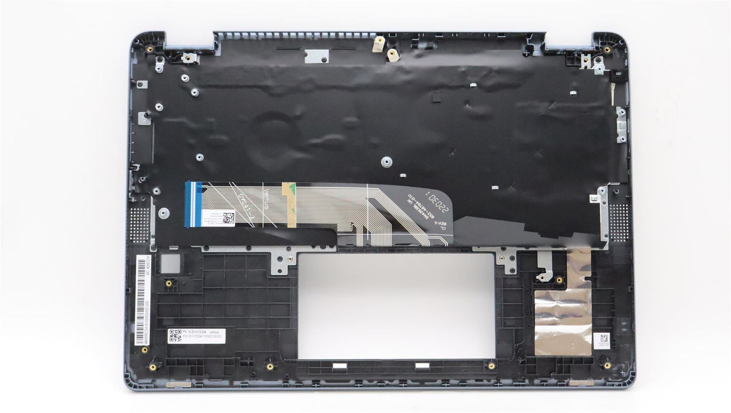Lenovo IdeaPad 5 14ALC7 Keyboard Palmrest Top Cover French Blue 5CB1H72394