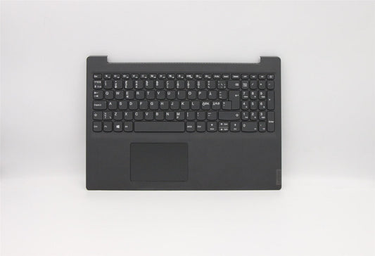Lenovo V15-IWL Palmrest Touchpad Cover Keyboard Nordic Grey 5CB0W44084