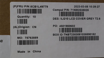 Lenovo LOQ 15APH8 LOQ 15IRH8 LCD Cover Rear Back Housing Blue 5CB1L49779