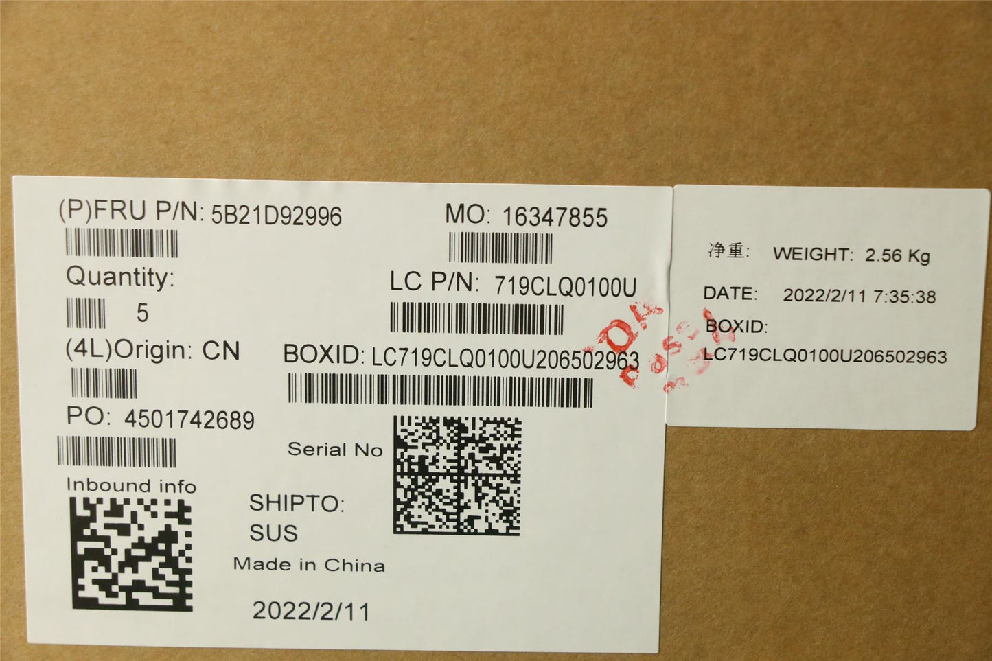 Lenovo ThinkPad T15p Gen 2 Motherboard Mainboard DIS inteli711800H 5B21D92996