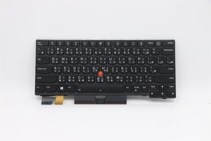 Lenovo ThinkPad X13 L13 Gen 2 s Keyboard Traditional Chinese Black 5N20V43209