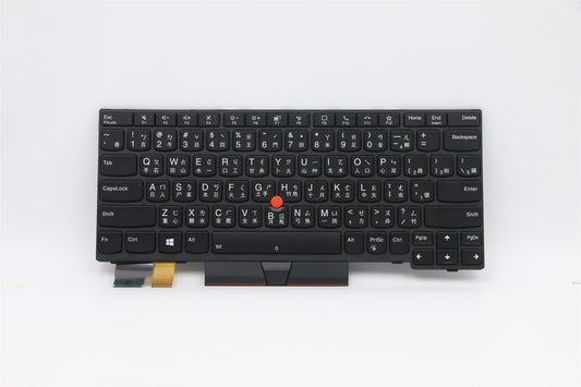 Lenovo ThinkPad X13 L13 Gen 2 s Keyboard Traditional Chinese Black 5N20V43209