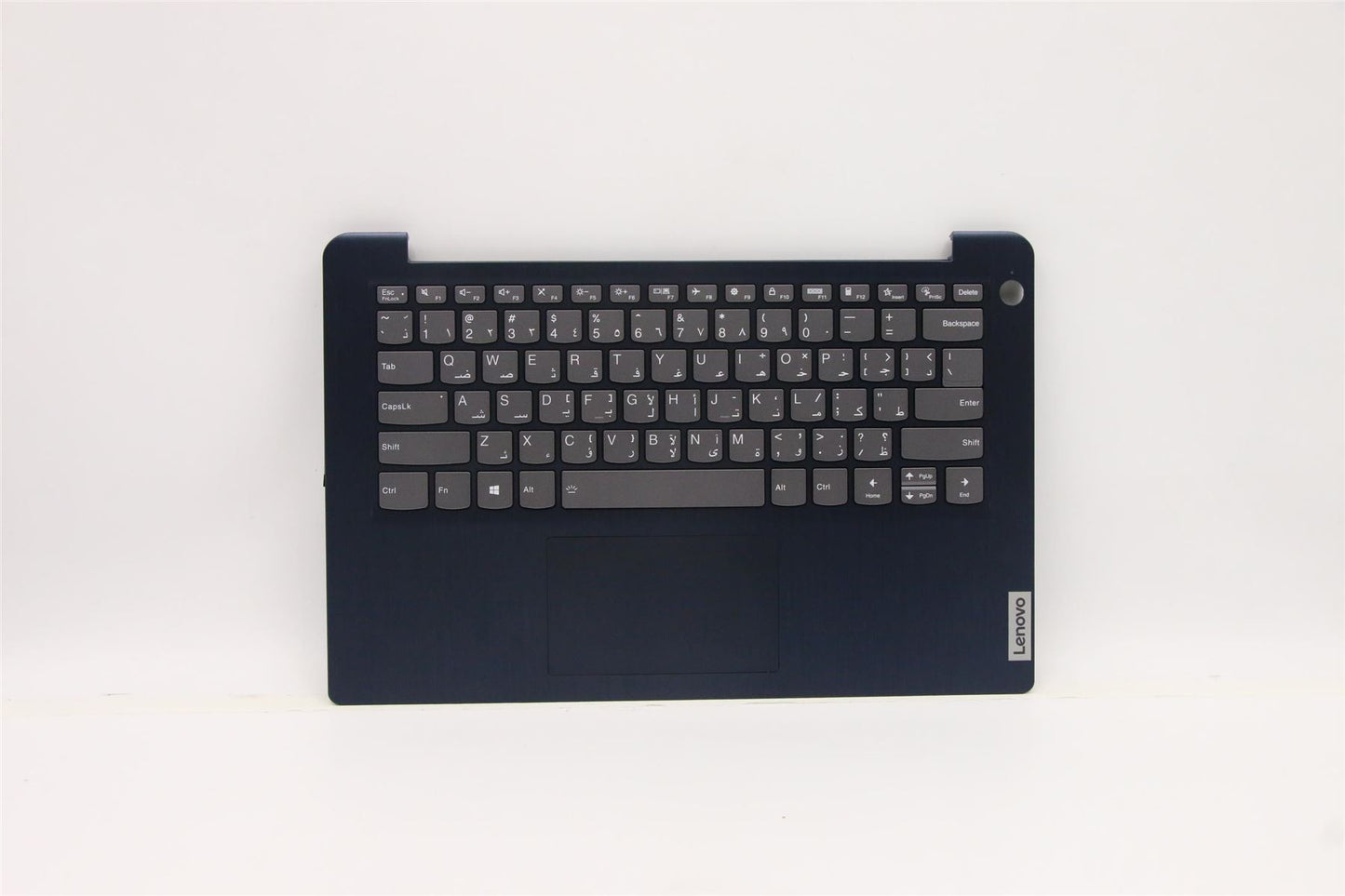 Lenovo IdeaPad 3-14ITL6 Palmrest Cover Touchpad Keyboard Arabic Blue 5CB1B97615