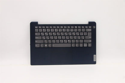 Lenovo IdeaPad 3-14ITL6 Palmrest Cover Touchpad Keyboard Arabic Blue 5CB1B97615