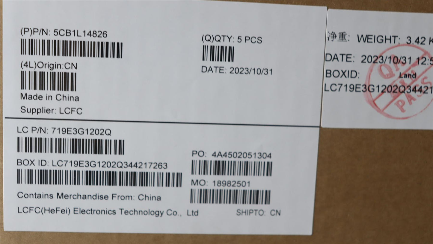 Lenovo Upper Case ASM_FRA L82XR FP AG NBL 5CB1L14826