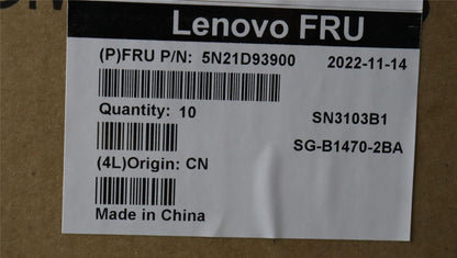 Lenovo ThinkPad T16 Gen 1 P16s Gen 1 Keyboard UK Grey Backlit 5N21D93858
