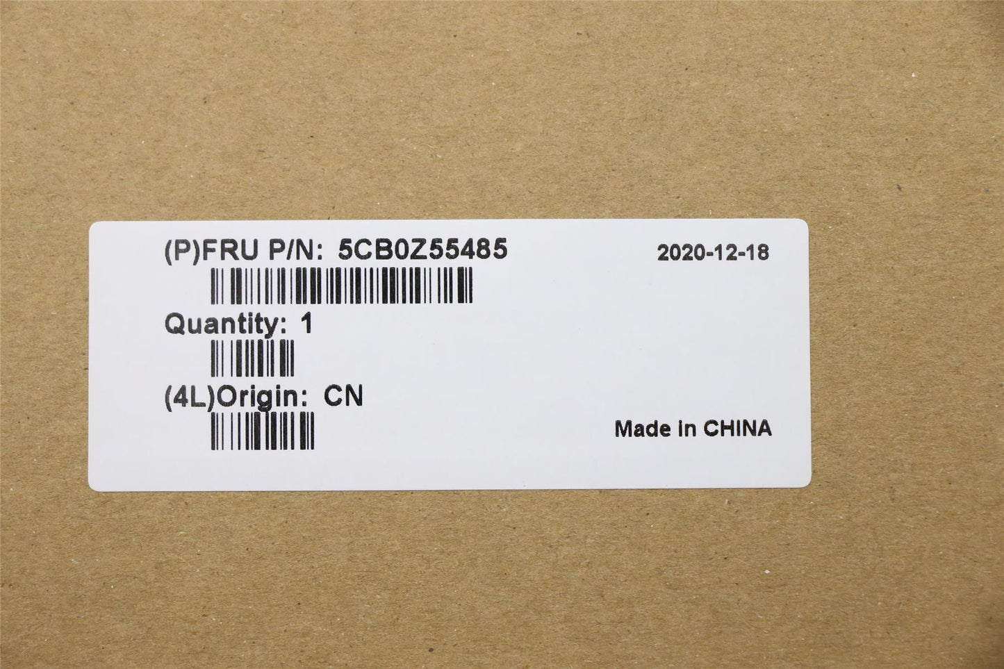 Lenovo Upper Case ASM_LA W 82GW PG 5CB0Z55485