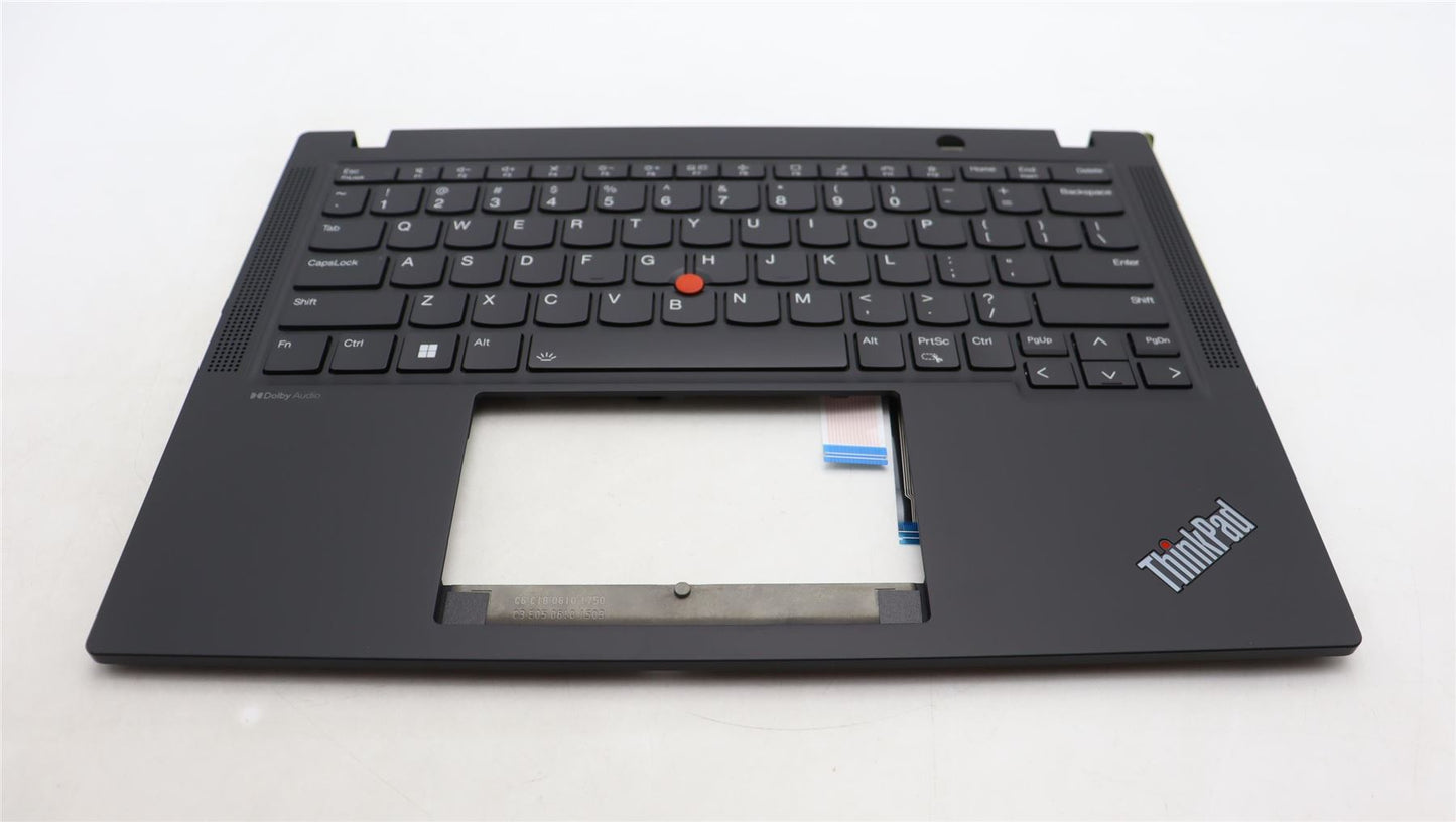 Lenovo ThinkPad X13 Gen 4 Keyboard Palmrest Top Cover US Black 5M11L85905