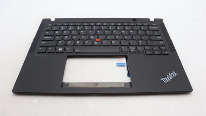 Lenovo ThinkPad X13 Gen 4 Keyboard Palmrest Top Cover US Black 5M11L85905