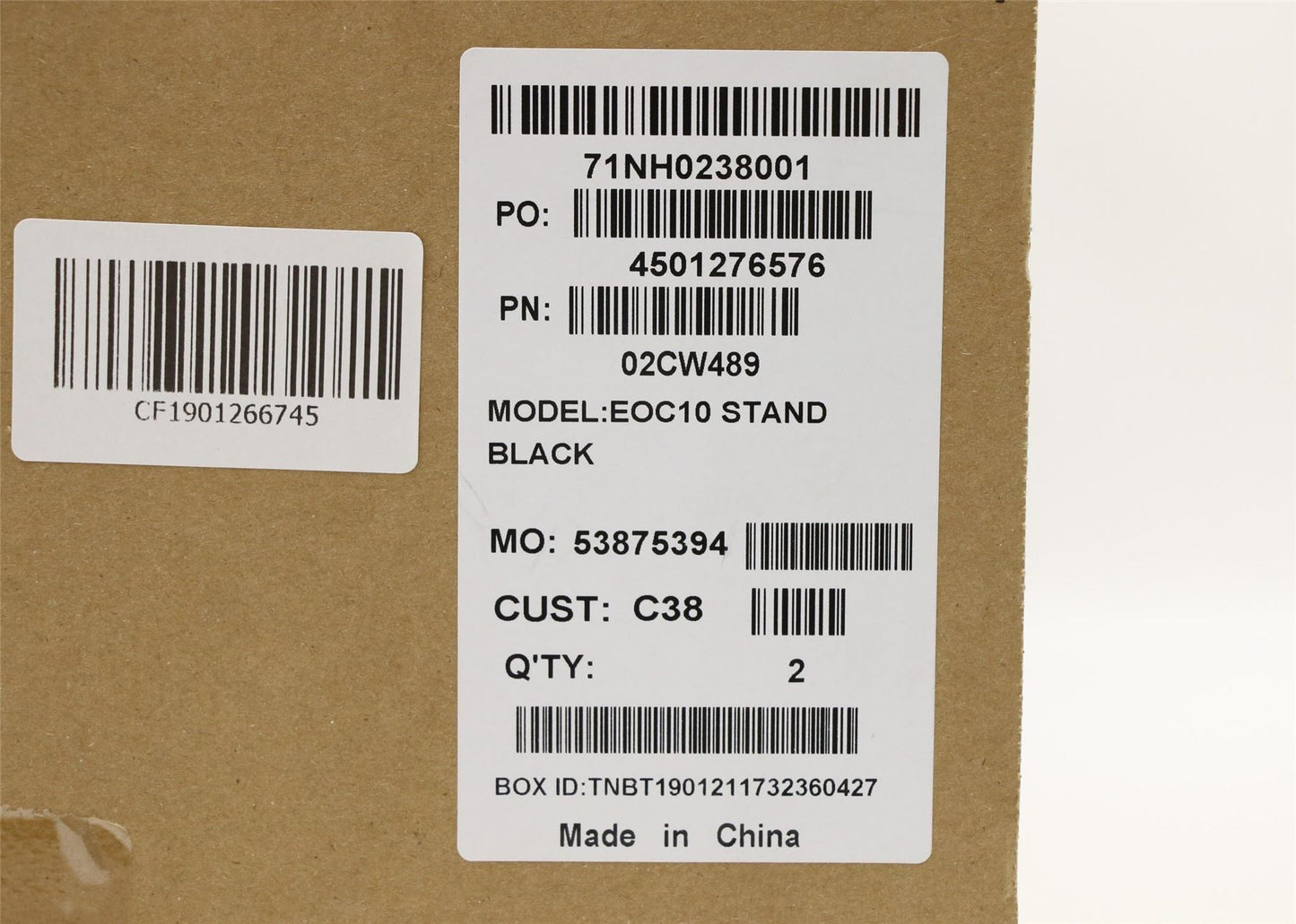 Lenovo IdeaCentre A340-22AST A340-22ICB A340-22ICK AIO Stand Arm Black 02CW489