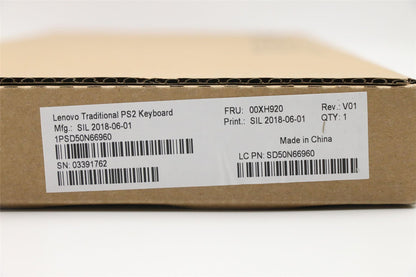 Lenovo PS2 TRDTNL KB BK LA SPA 00XH920