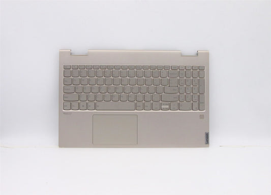 Lenovo Yoga C740-15IML Keyboard Palmrest Top Cover US International 5CB0U43843