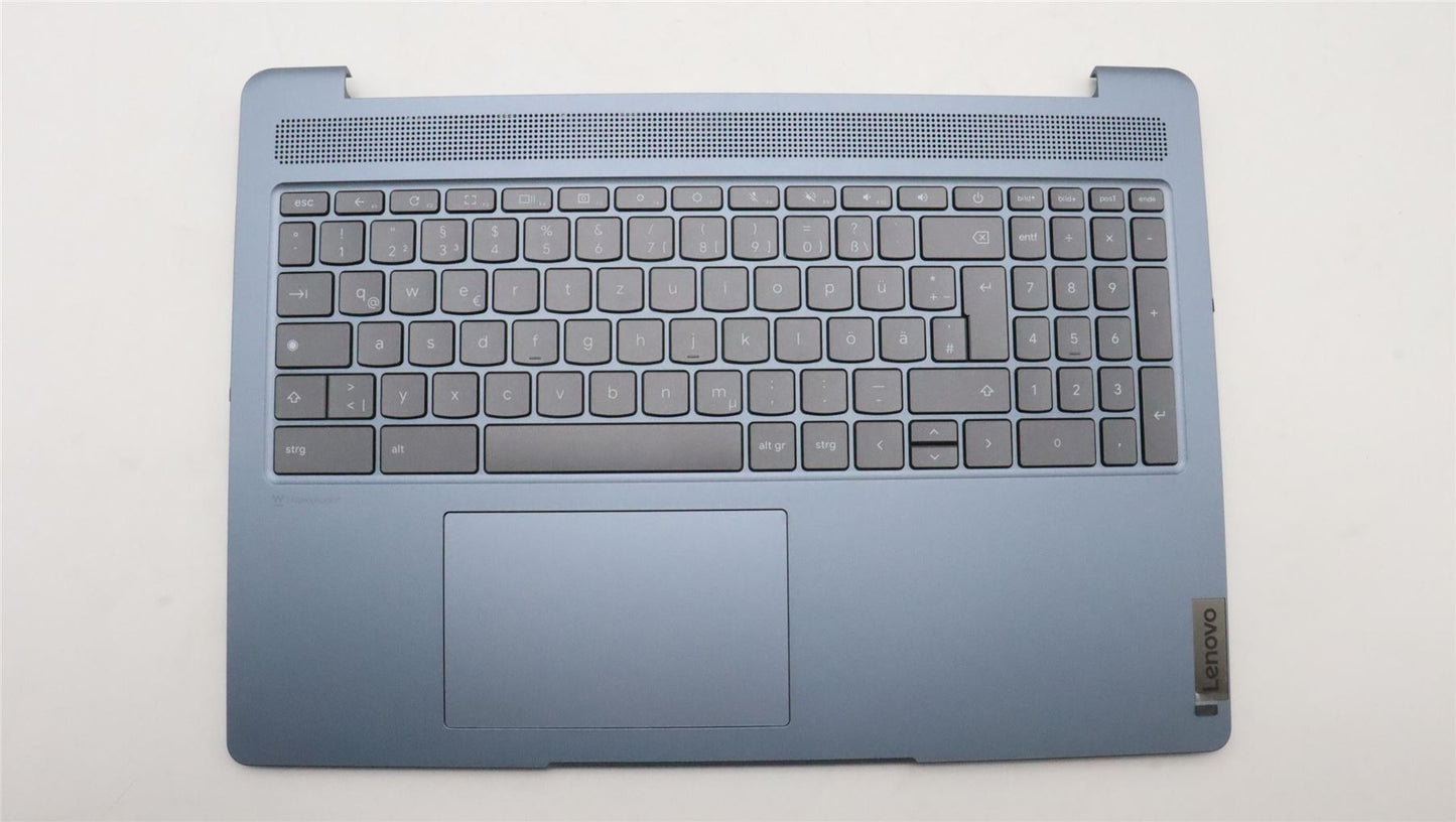 Lenovo Chrome IP 5 16IAU7 Palmrest Cover Touchpad Keyboard German 5CB1J51097