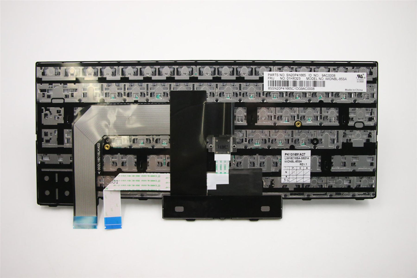 Lenovo ThinkPad T480 A485 Keyboard Slovenian Black 01HX363