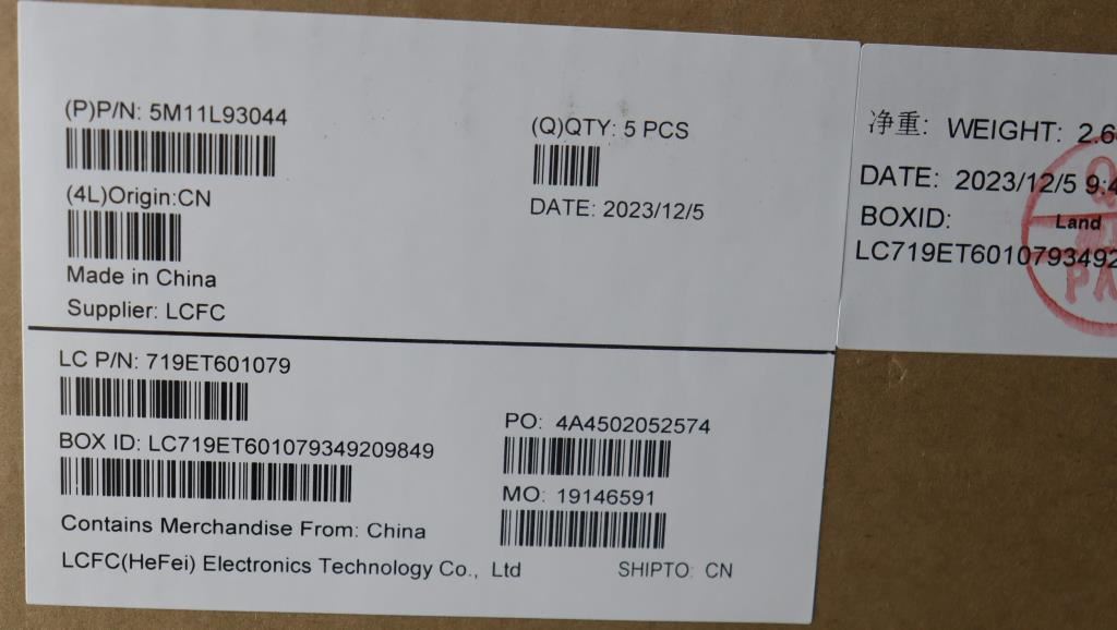 Lenovo ThinkPad T14s Gen 4 Keyboard Palmrest Top Cover Norwegian 5M11L93044