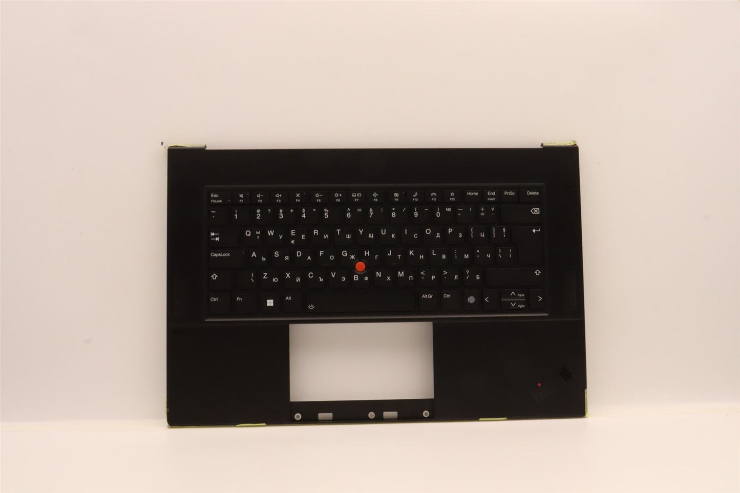 Lenovo ThinkPad Z16 Gen 1 Keyboard Palmrest Top Cover Bulgarian Black 5M11J13359