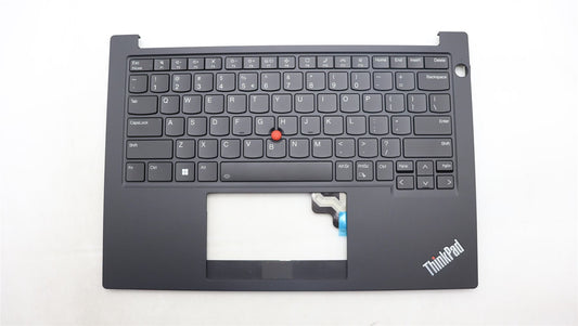 Lenovo ThinkPad E14 Gen 5 Palmrest Cover Keyboard US Europe Black 5M11L92598