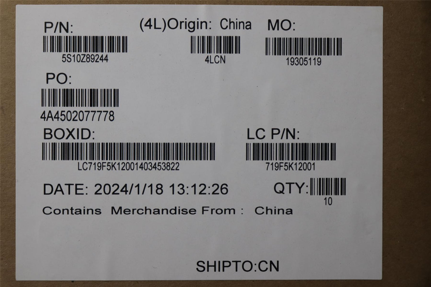 Lenovo SCREW SCREW Kit_Pearl Intel_1.0 Chrome 5S10Z89244