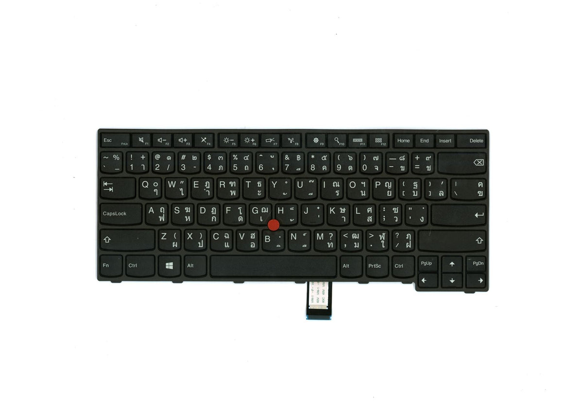 Genuine Lenovo ThinkPad E450 E450c E455 E460 E465 Keyboard Thai Black 04X6135