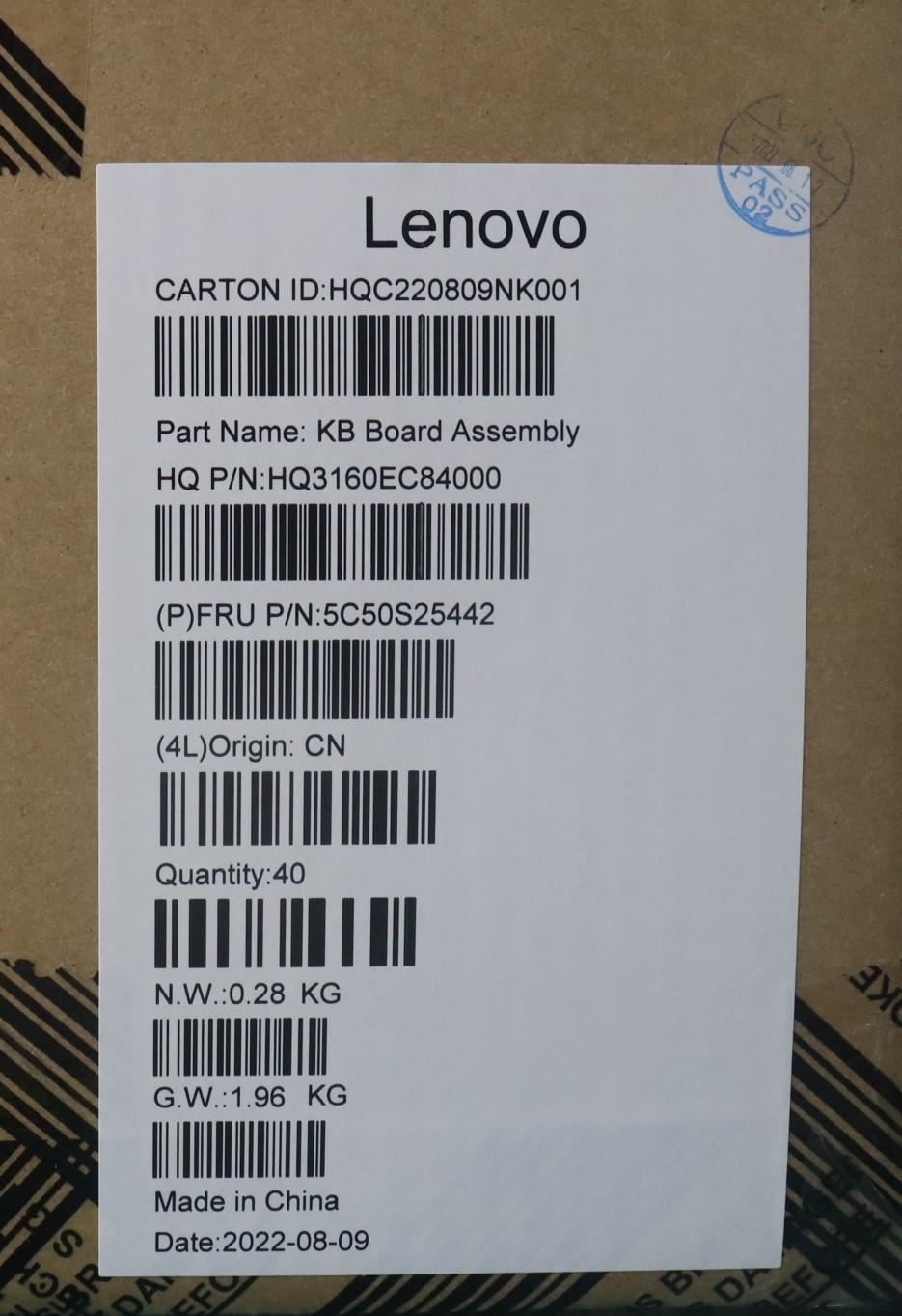 Lenovo USB Board H 21EL 5C50S25442