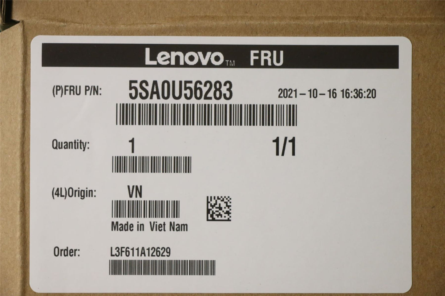 Lenovo ThinkStation P350 CPU Processor 5SA0U56283