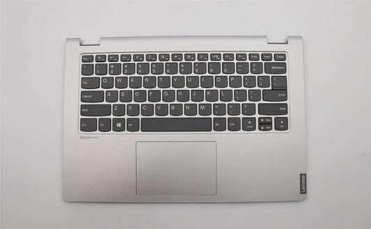 Lenovo IdeaPad C340-14IWL Palmrest Cover Touchpad Keyboard US Silver 5CB0S17539