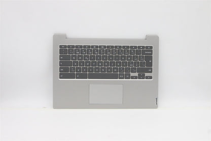 Lenovo IdeaPad 3 CB-14IGL05 Palmrest Cover Touchpad Keyboard Grey 5CB0Z27783