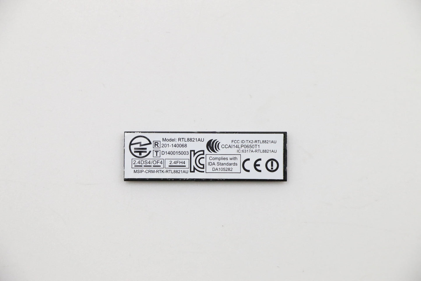 Lenovo LTN RTL8821AU-CG AC 1x1 BT4.0 USB Bluetooth 4.0 x1 LiteOn Board 11202701
